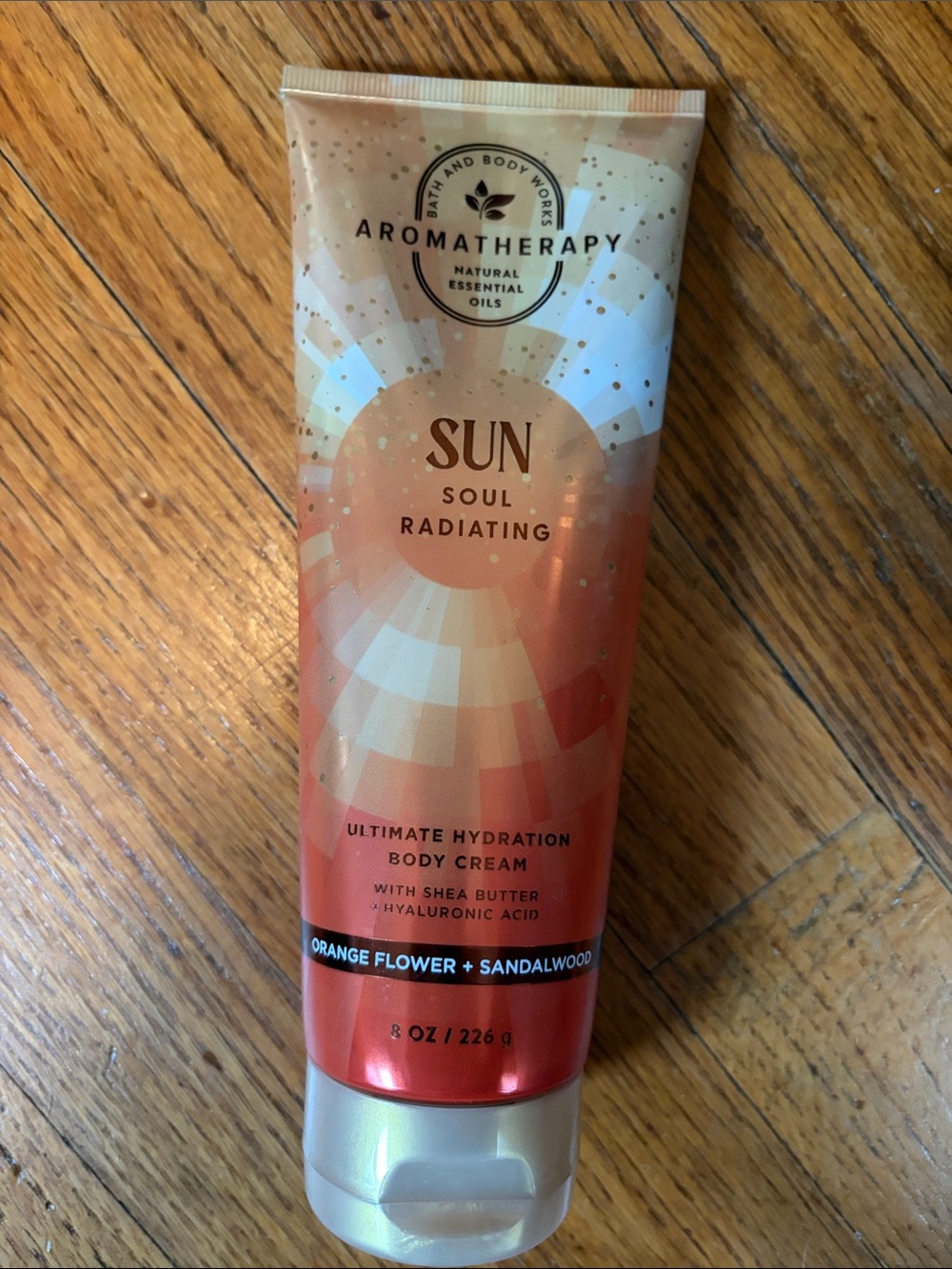 Bath & Body Works Sun Soul Radiating Body Cream - Orange, Pink, Gold